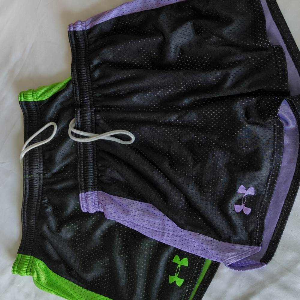(2) Pair of Under Armour Athletic Shorts, Size Small